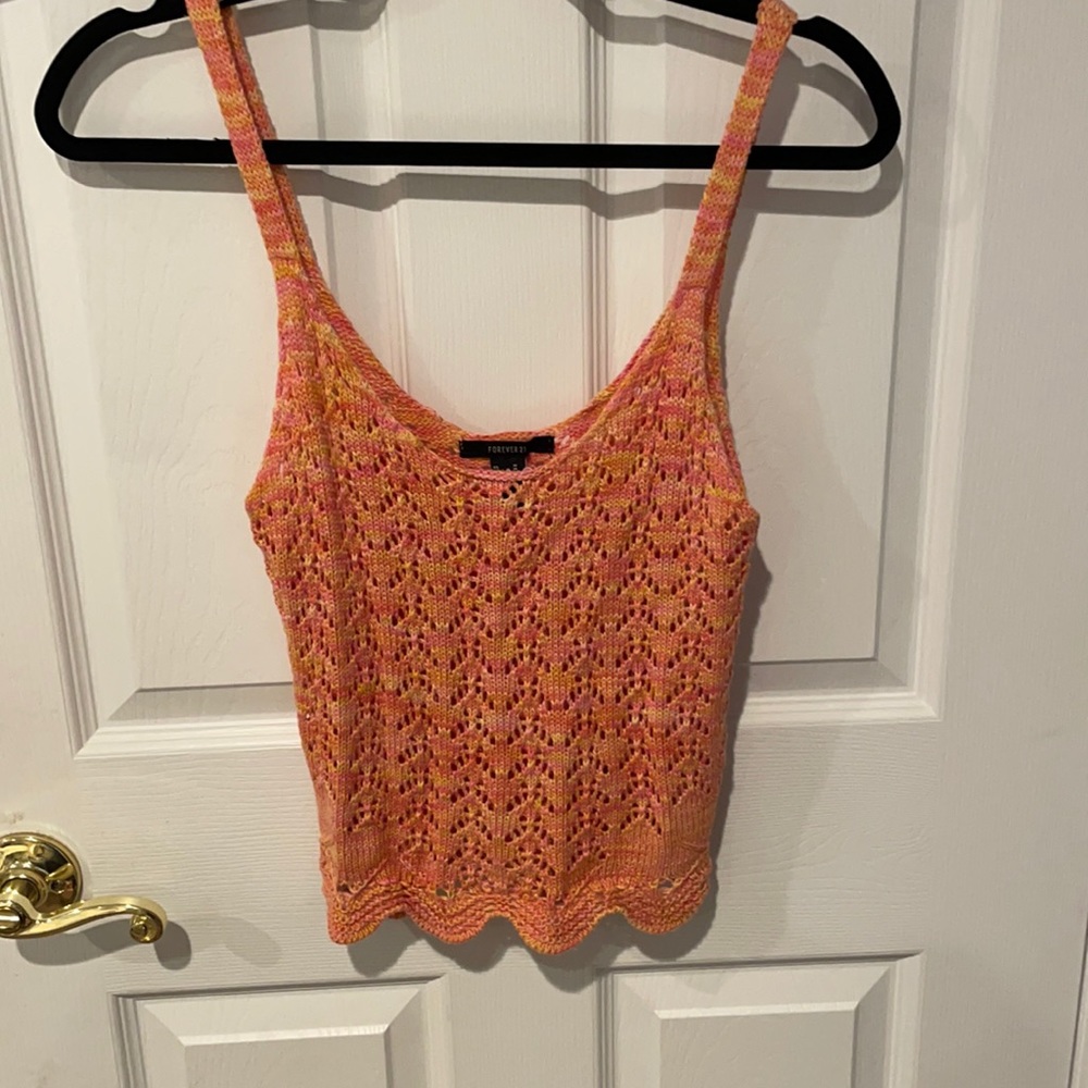 Loose fit tank top